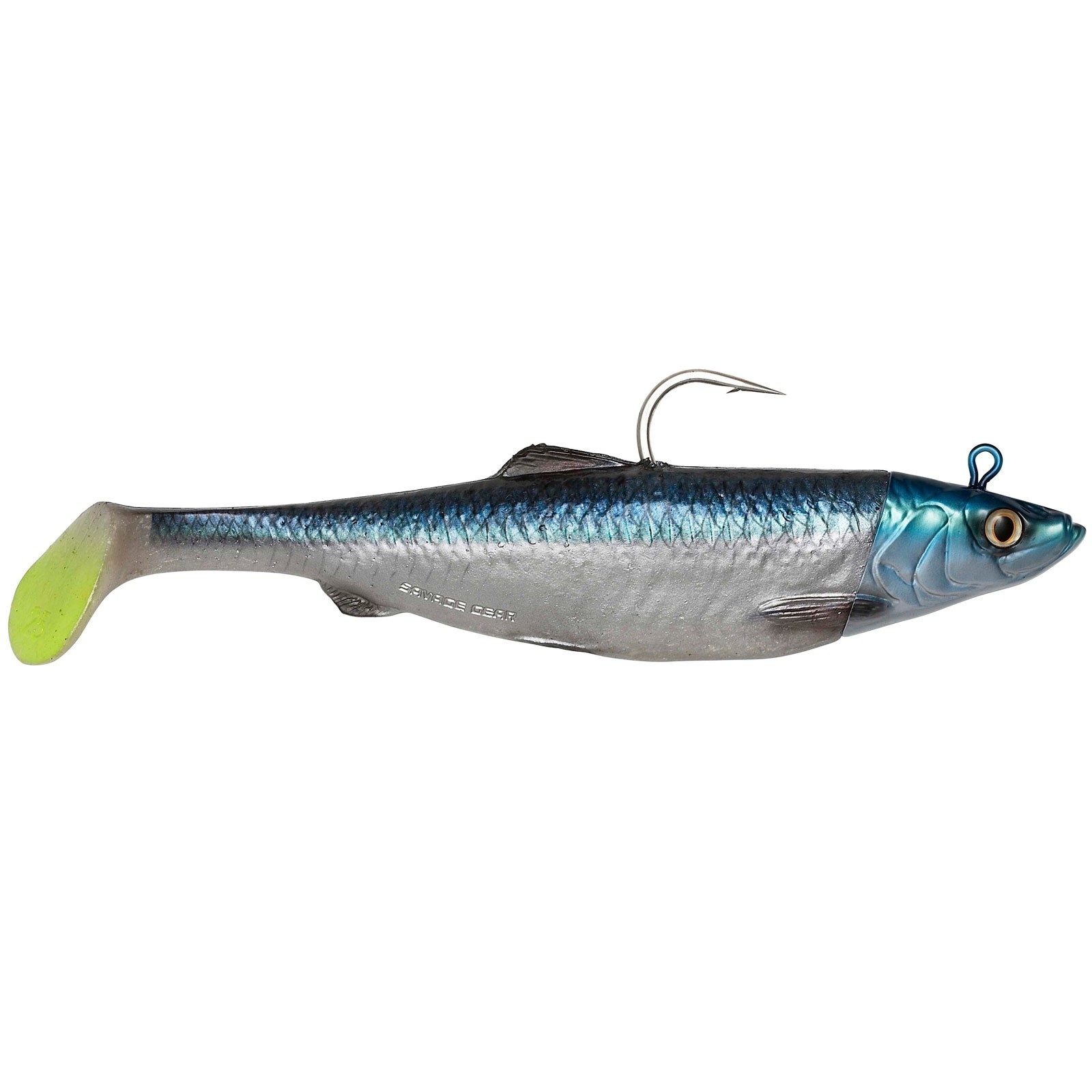 Savage Gear 4D Herring Big Shad Real Herring Norwegen Gummifisch montiert