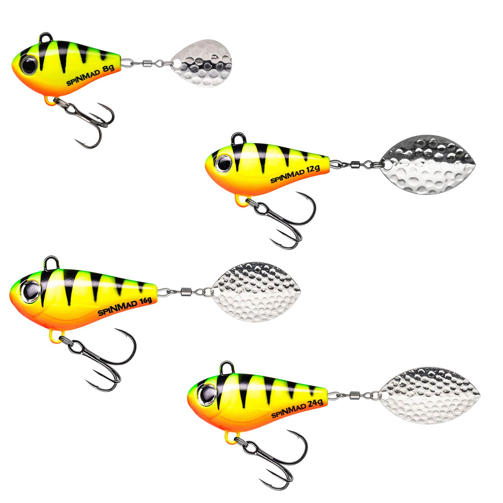 SpinMad Jigmasters Firetiger Jig Spinner