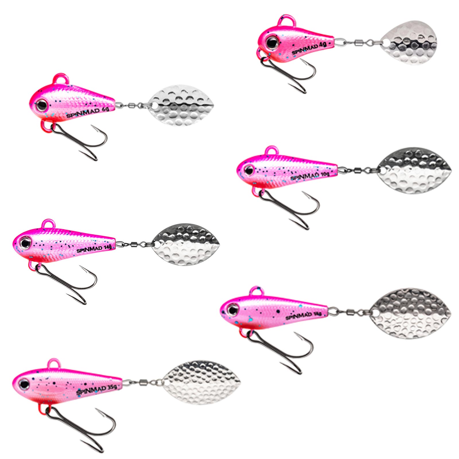 SpinMad Originals Pinky Jig Spinner