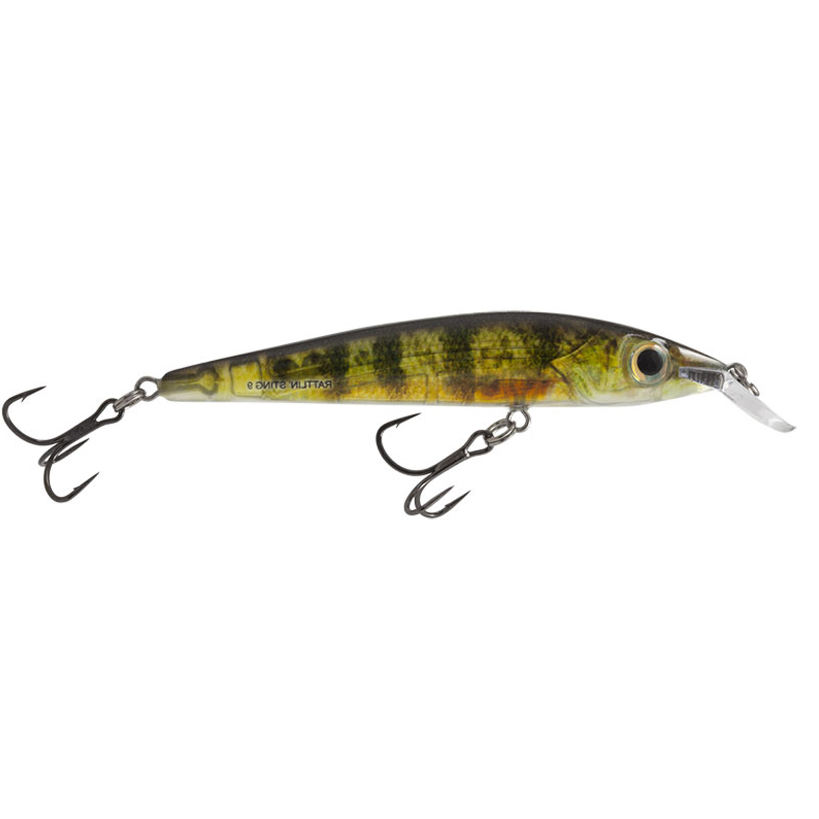 Salmo Rattlin Sting Suspendin 9cm Real Yellow Perch Twitchbait Wobbler