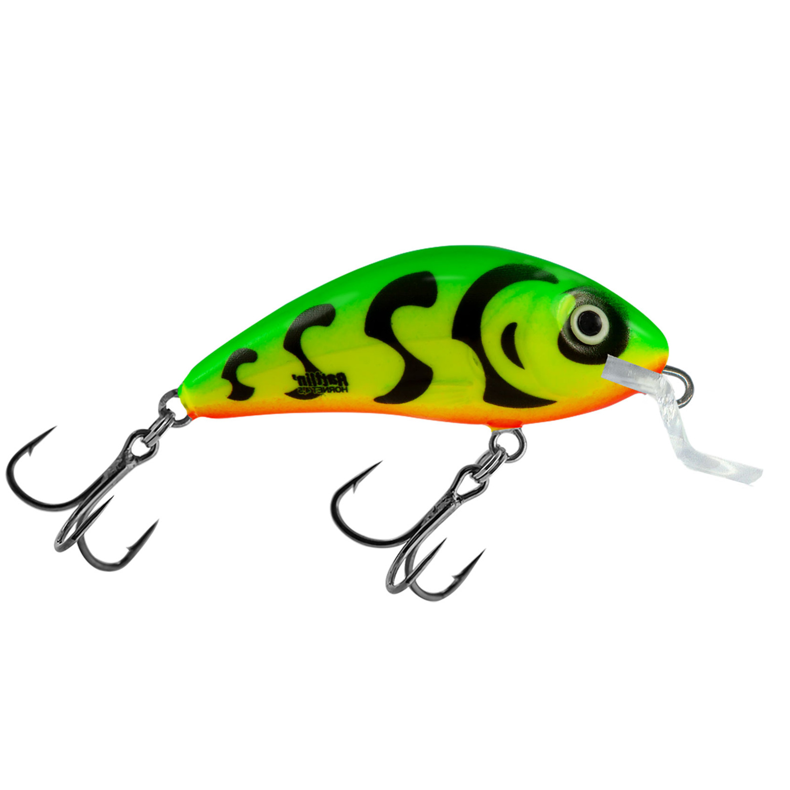 Salmo Rattlin Hornet Shallow Floating Green Tiger Wobbler