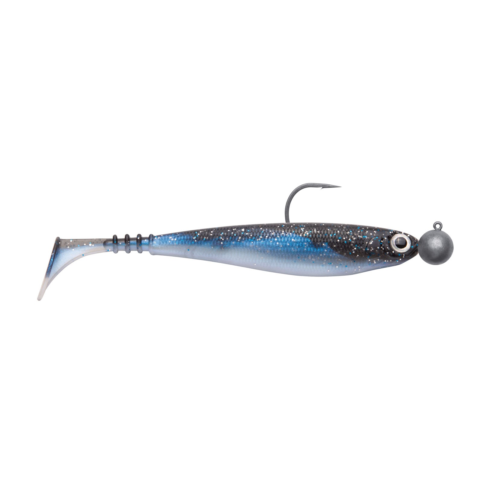 Jackson Zanderbait Rigged Blue Baitfish Gummifisch