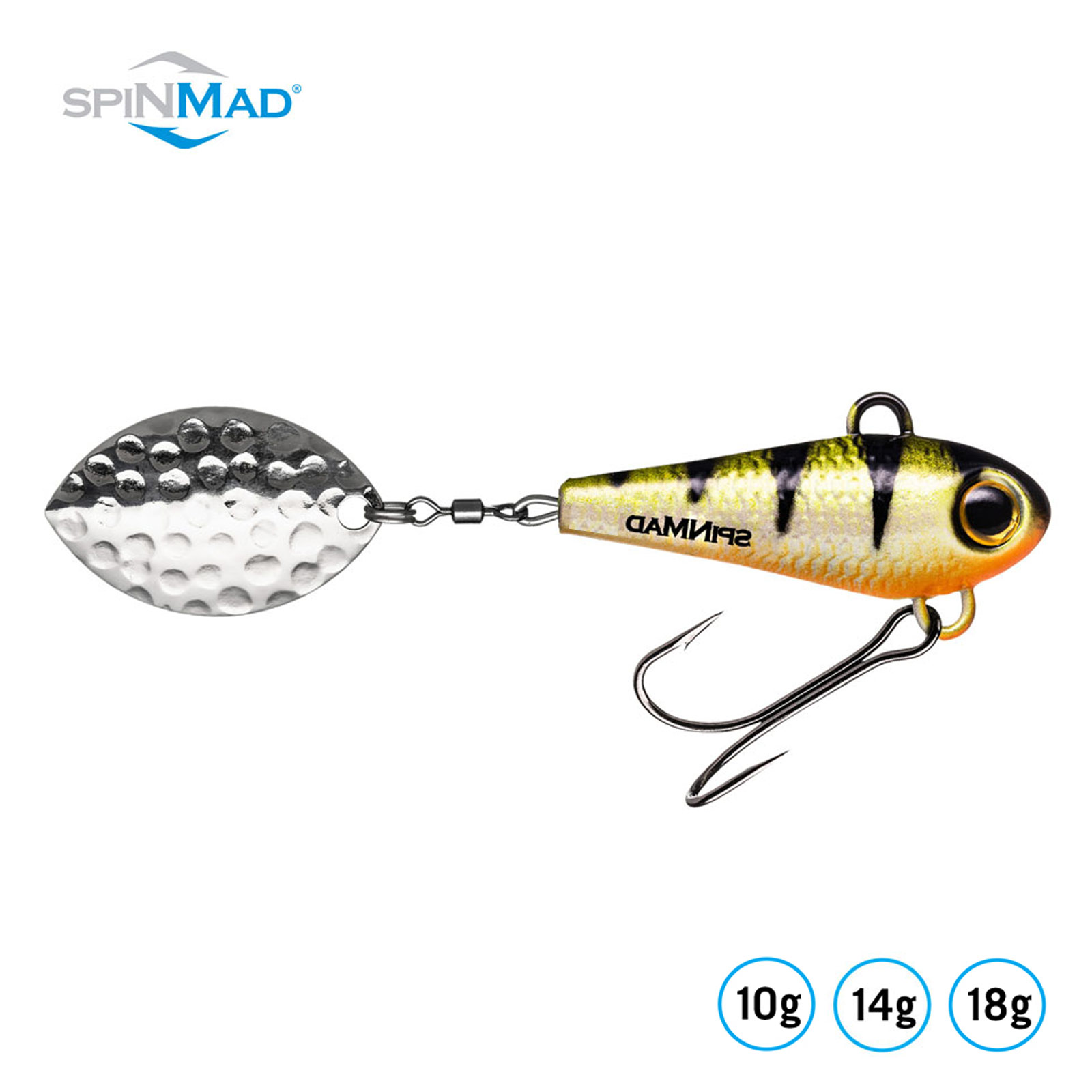 SpinMad Originals Charly 10+14+18g Jig Spinner