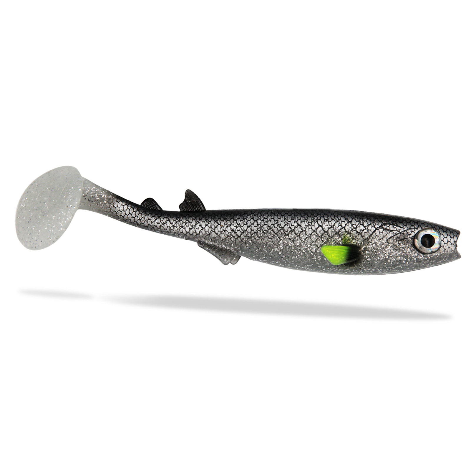 FishingGhost RenkyShad White Fish Pearl Gummifisch