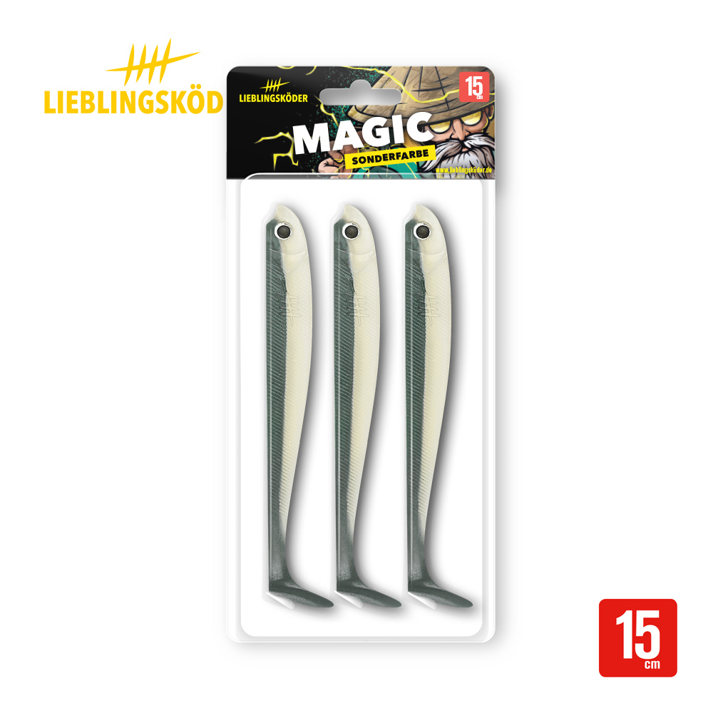 Lieblingsköder 15,0cm Magic Gummifisch Verpackung