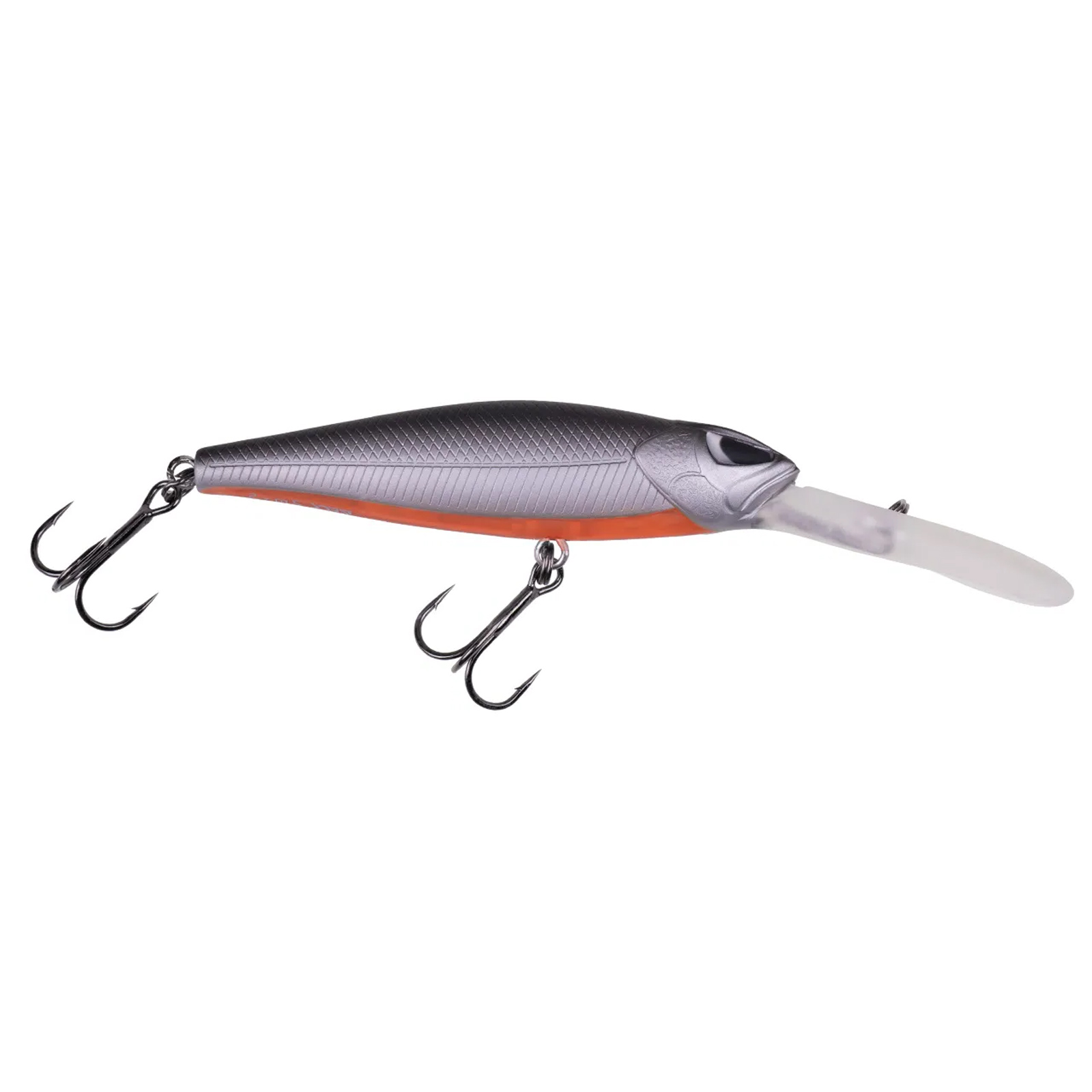 Zeck Hitch 7.5cm SU Grey Fire Wobbler