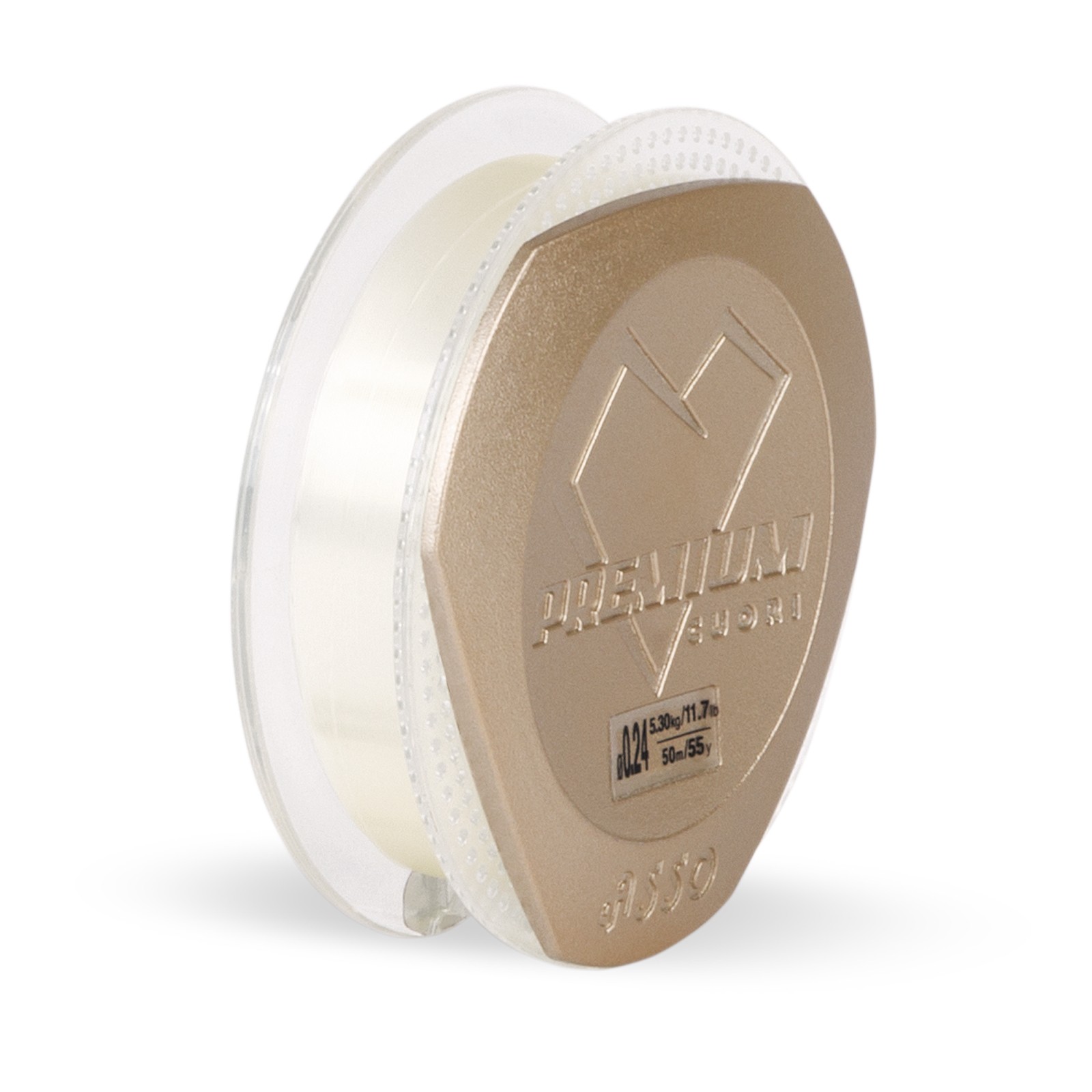 ASSO Premium Fluorocarbon 50m Clear Vorfachschnur