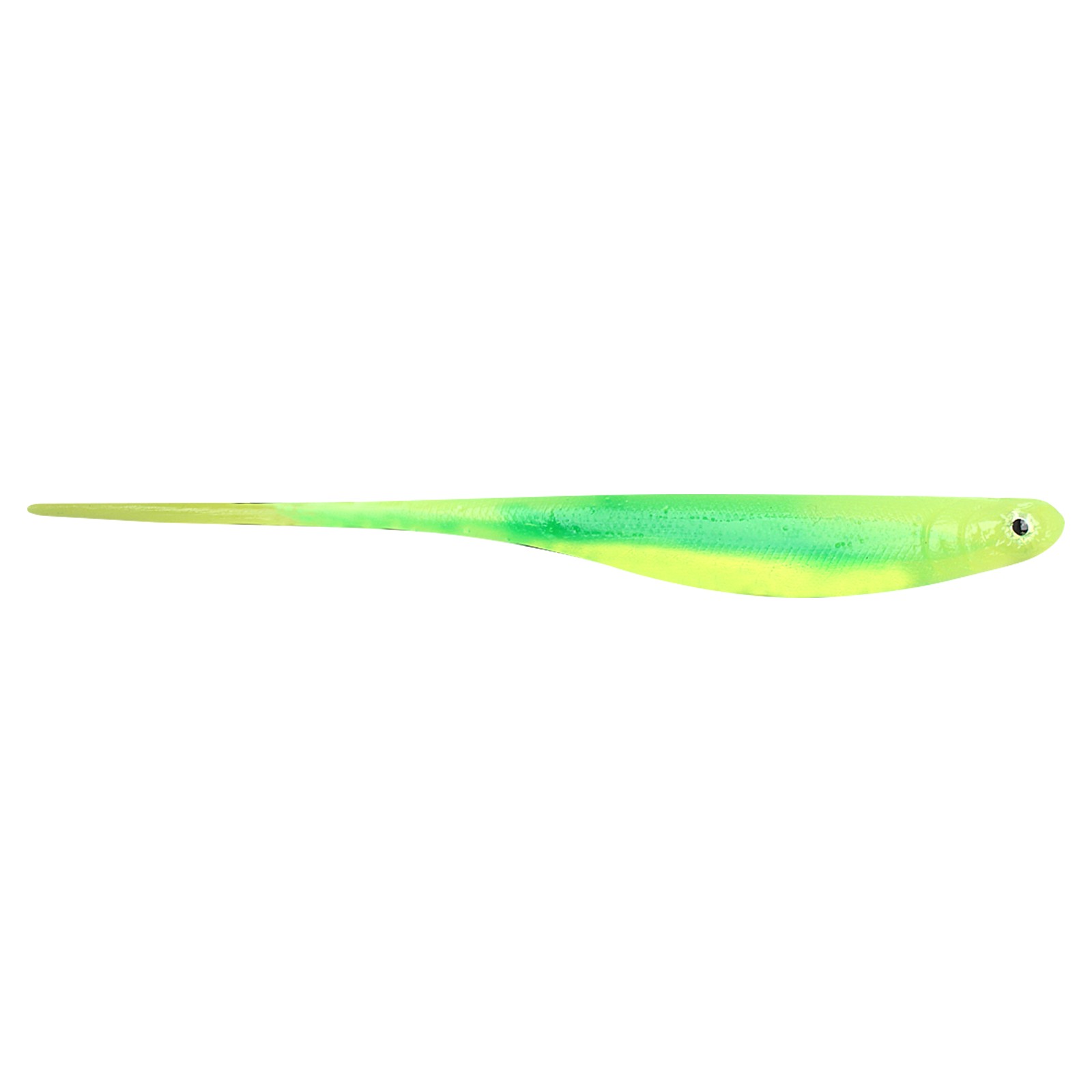 Lucky Craft Victory Tail Lemon Lime Chart Gummifisch