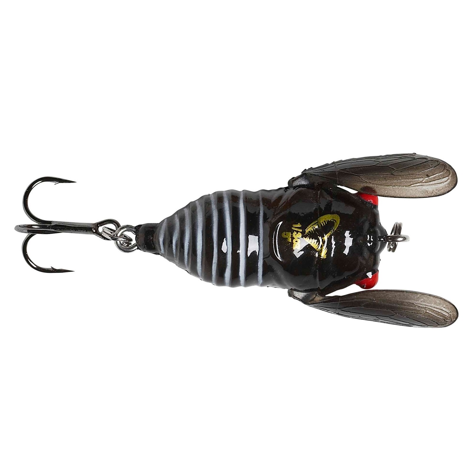 Savage Gear 3D Cicada F Black Oberflächenköder