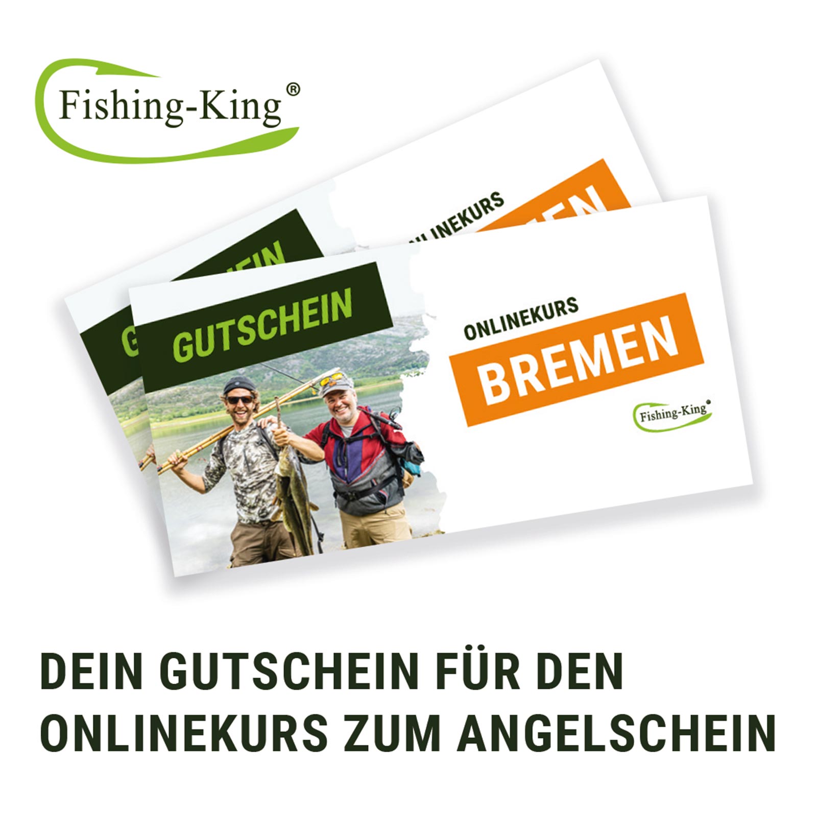 Fishing King Gutschein Onlinekurs zum Angelschein Bremen