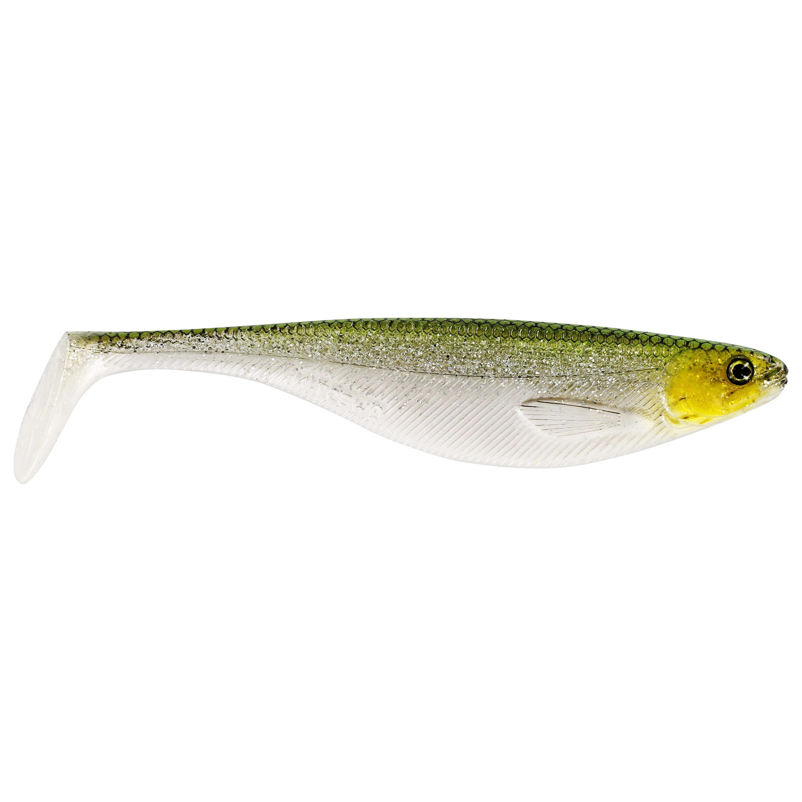 Westin Shad Teez Green Headlight Gummifisch