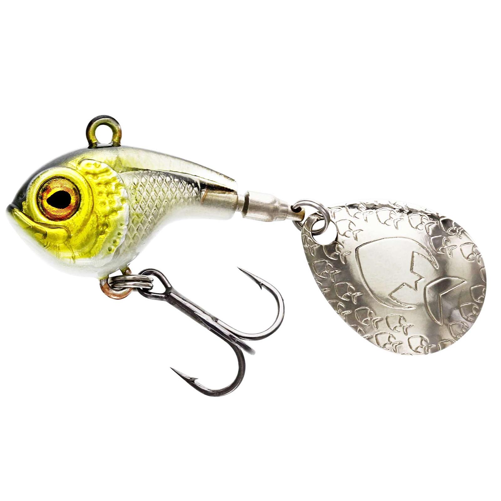 Westin Dropbite Spin Tail Jig Headlight Jig Spinner bleifrei