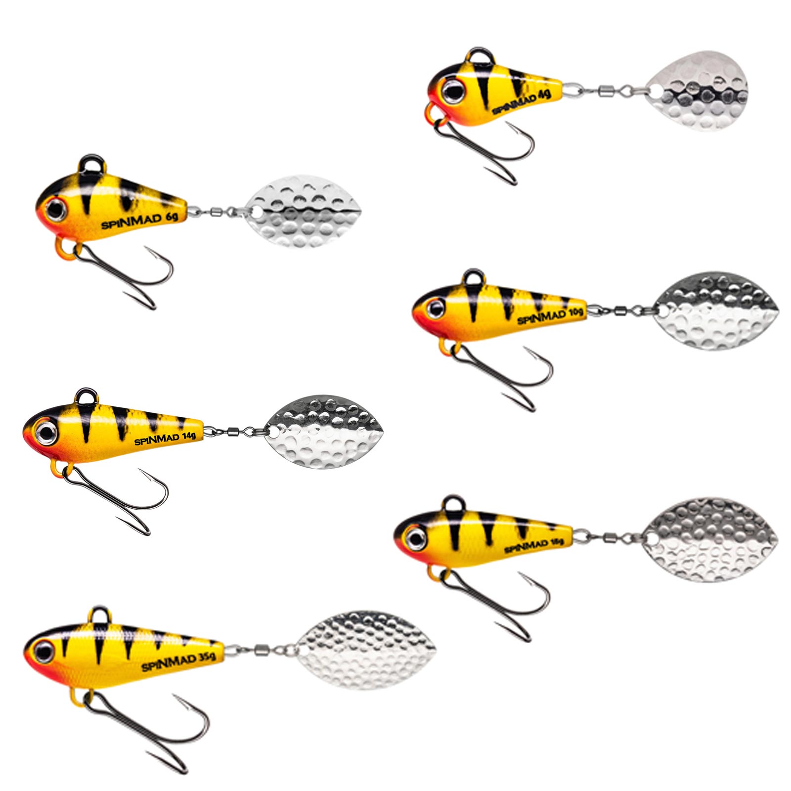 SpinMad Originals Lemontiger Jig Spinner