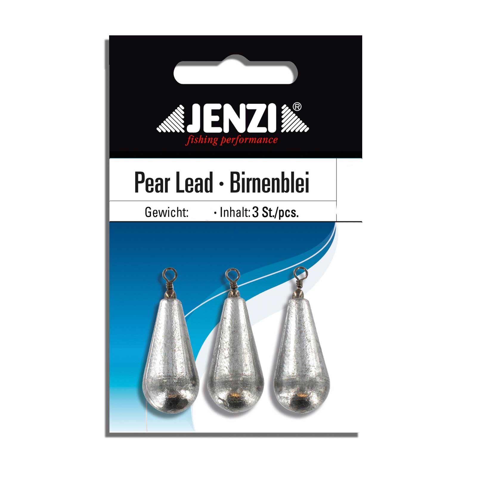 Jenzi Birnenblei mit Wirbel 15g