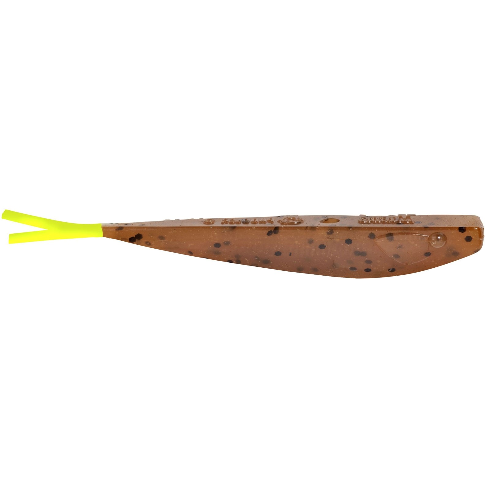 Manns Q-Fish 13cm Brown Shiner Gummifisch Shad