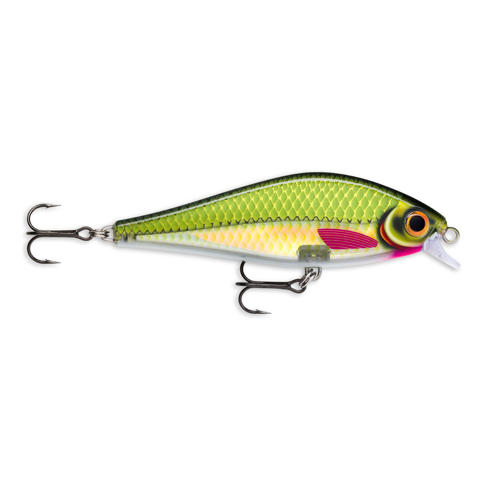 Rapala Super Shadow Rap Olive Green OG Wobbler