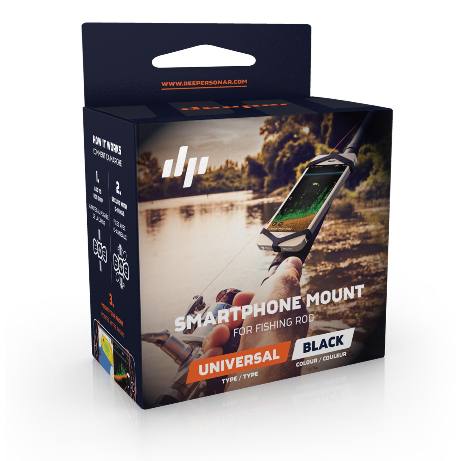 Deeper Smartphone Mount Fishfinder Zubehör Detail