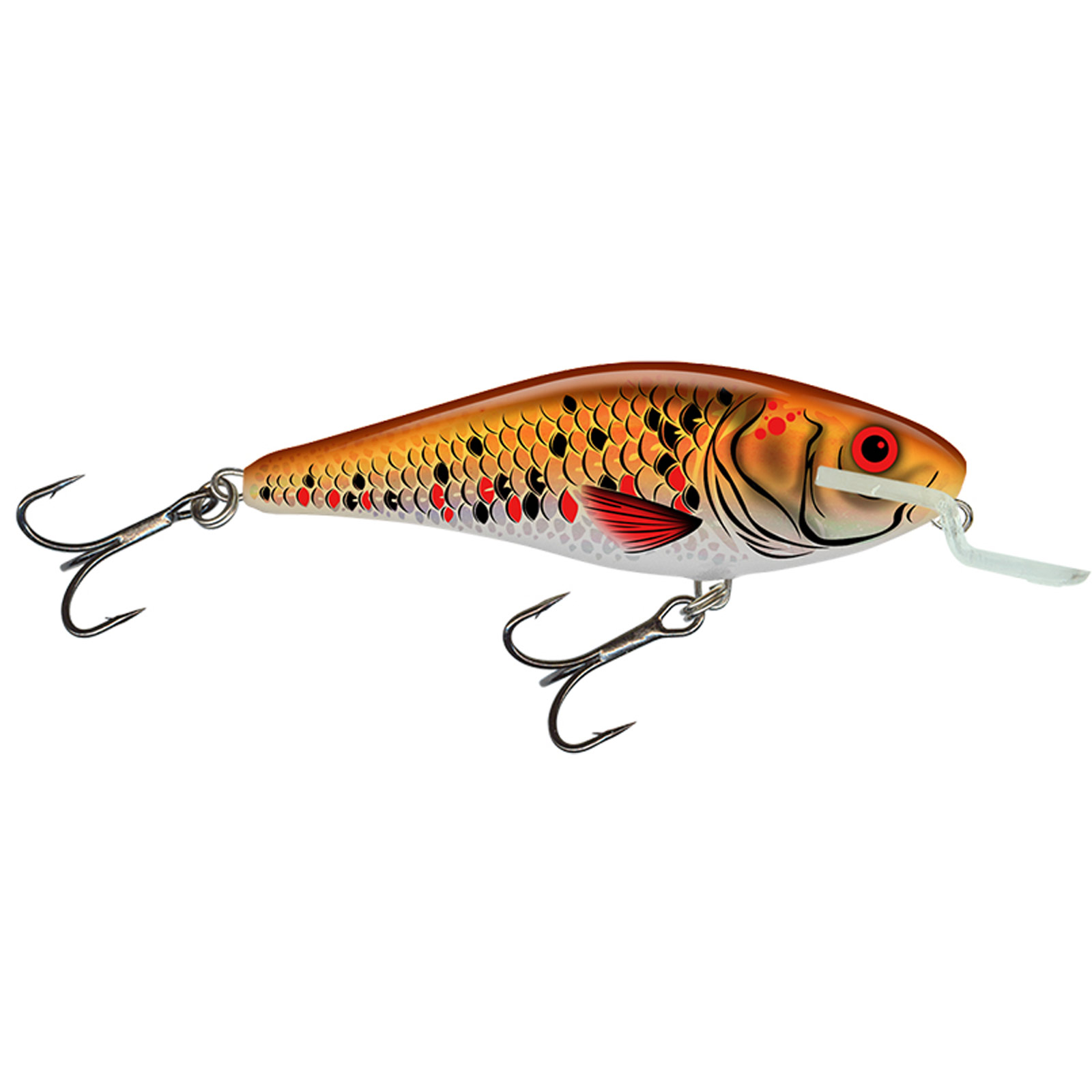 Salmo Executor Shallow Runner Holographic Golden Back Wobbler