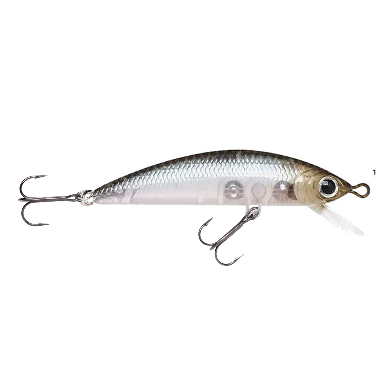 Lucky Craft Humpback Minnow 50 SP Chartreuse Shad Wobbler