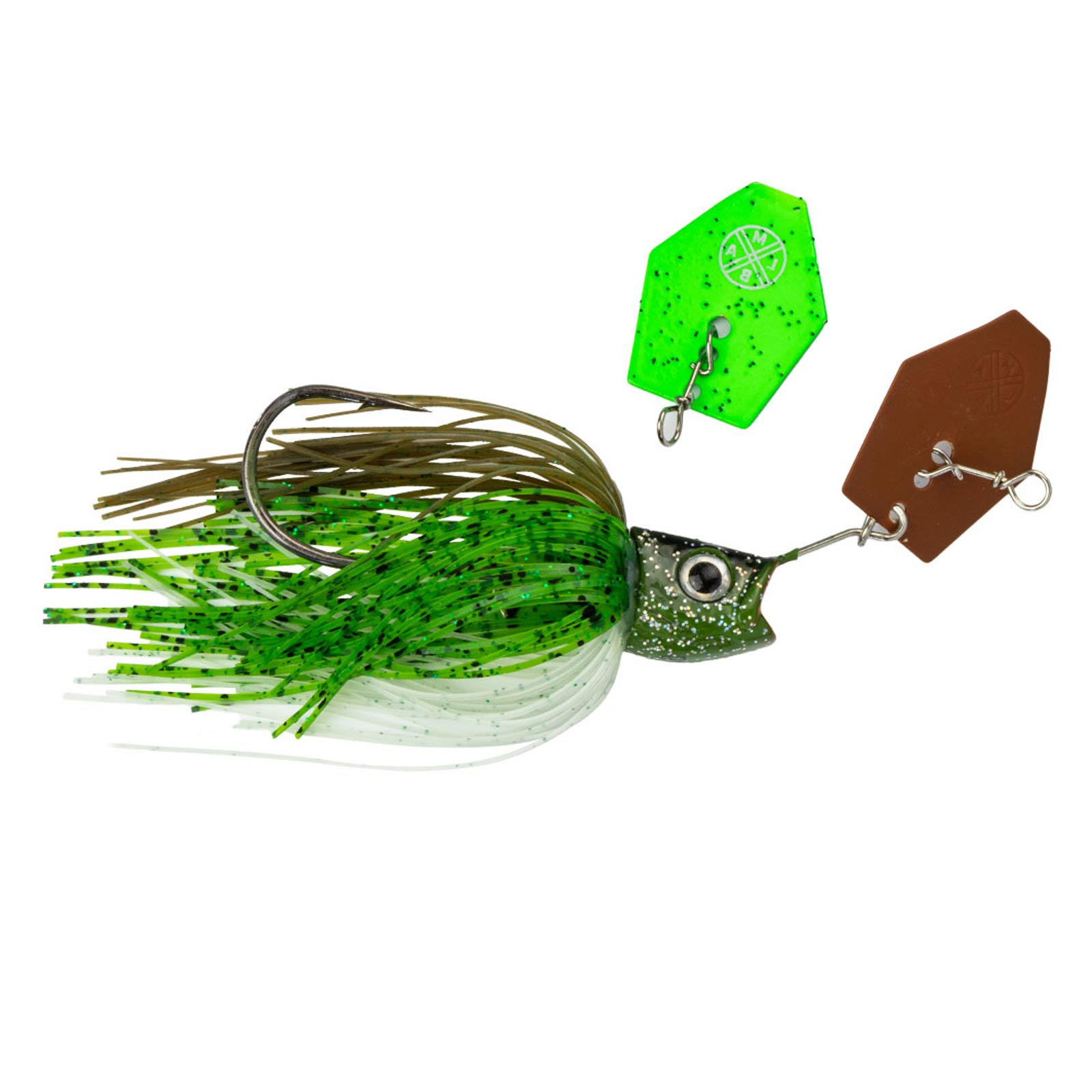 LMAB Köfi Multi Vibe 5/0 Green Pumpkin Chatterbait