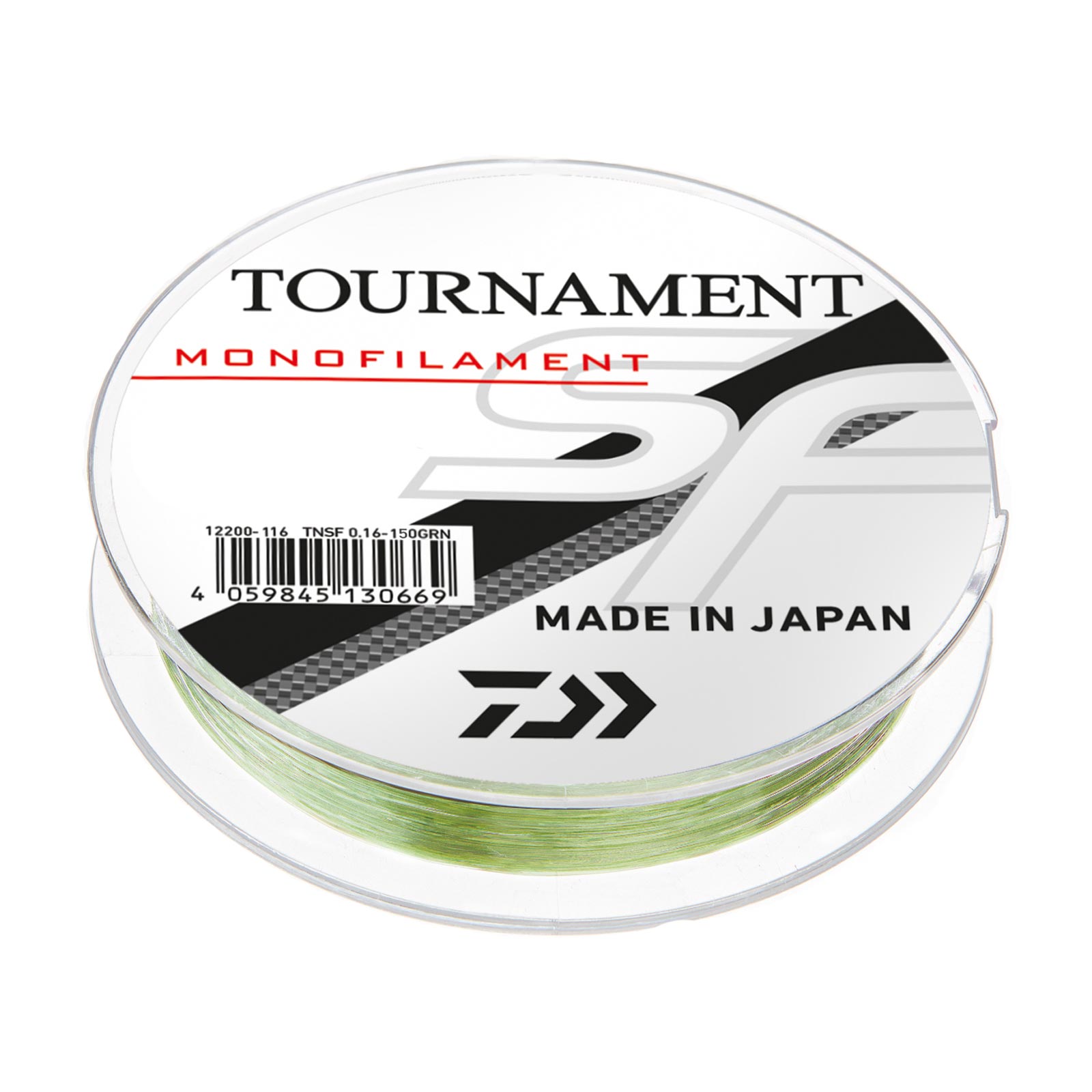 Daiwa Tournament SF Line monofile Angelschnur Grün-Transparent 300m