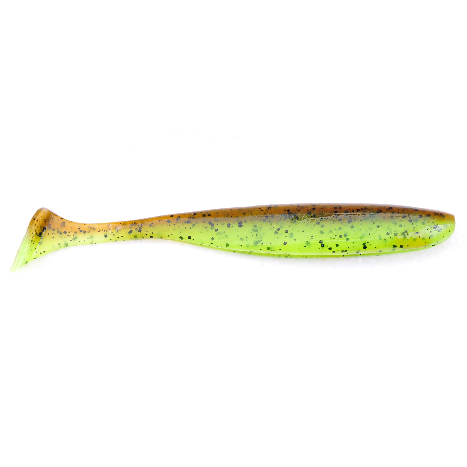 Keitech Easy Shiner Green Pumpkin Chartreuse Gummifisch