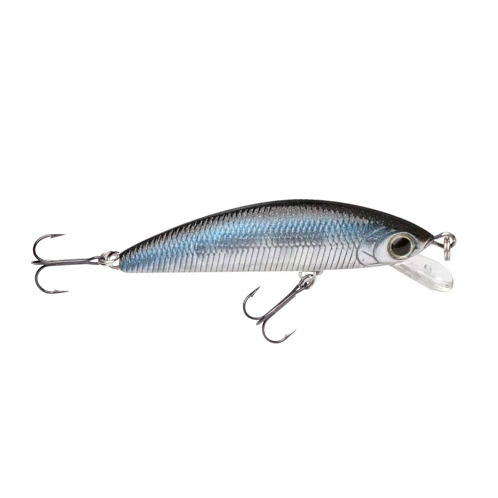 Lucky Craft Humpback Minnow 50 SP Aurora Black Wobbler