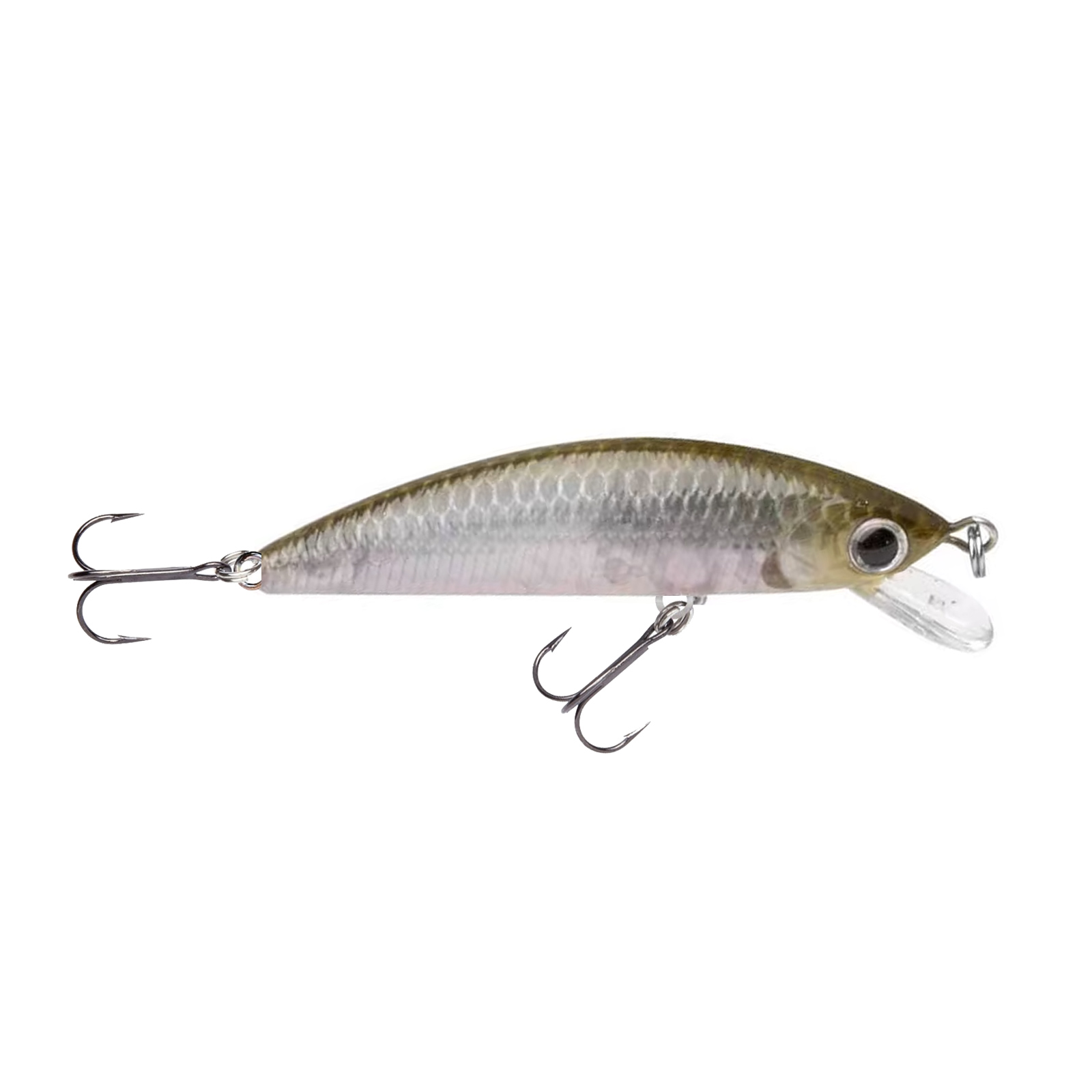 Lucky Craft Humpback Minnow 50 SP Ghost Minnow Wobbler