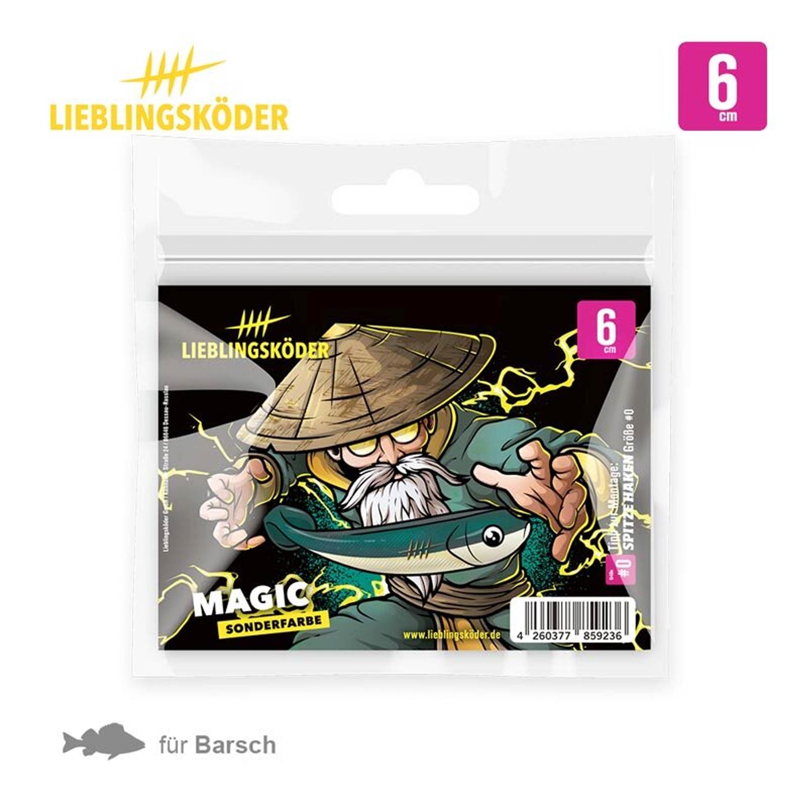 Lieblingsköder 6,0cm Magic Gummifisch pack