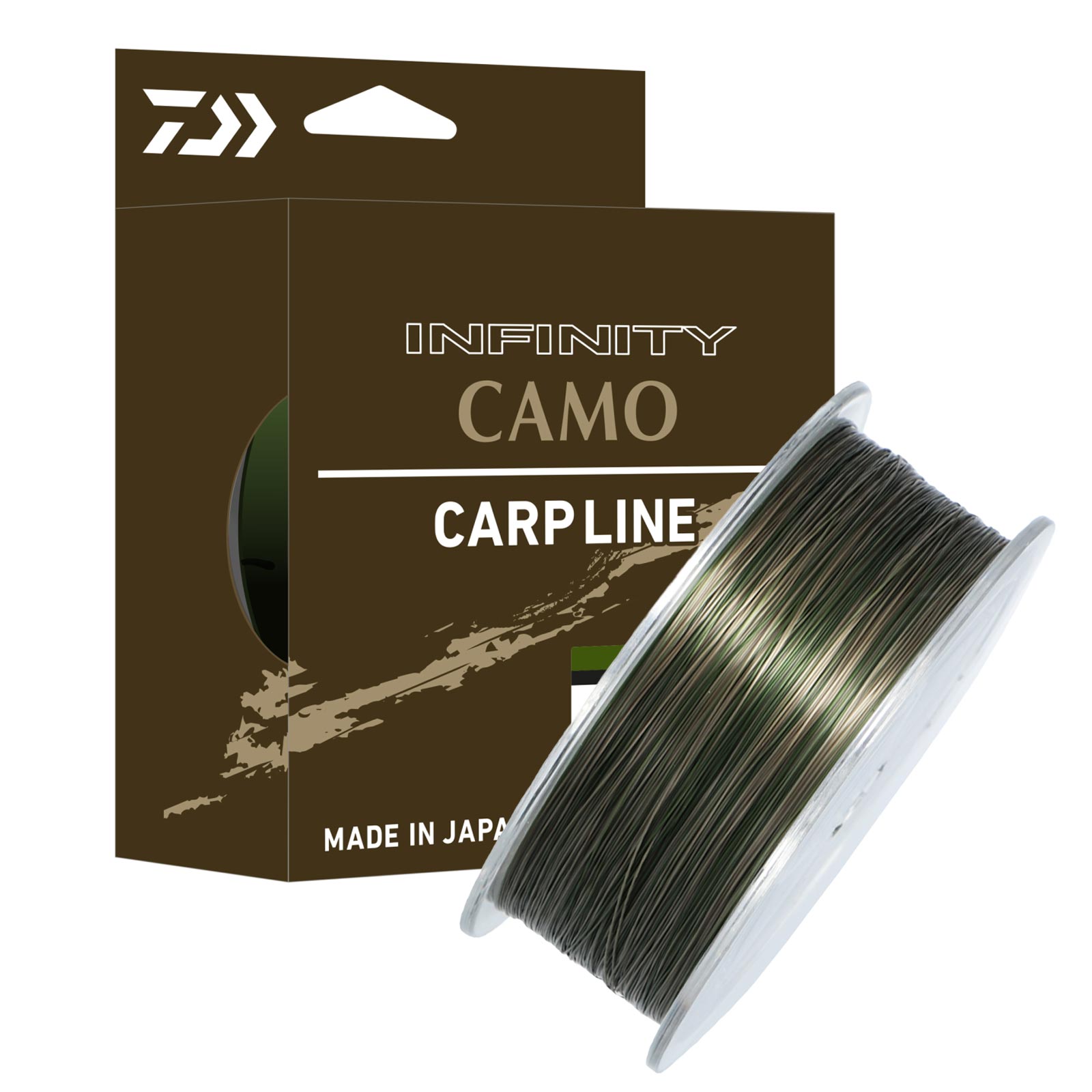 Daiwa Infinity Camo 500m Green Camo monofile Karpfenschnur