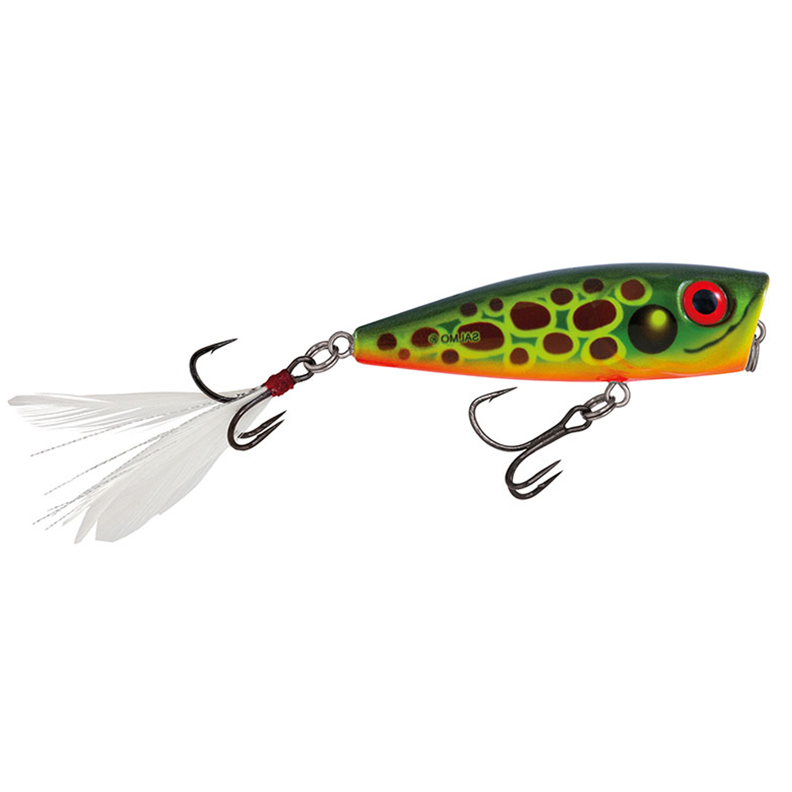 Salmo Rattlin pop 7cm Hot Toad Popper