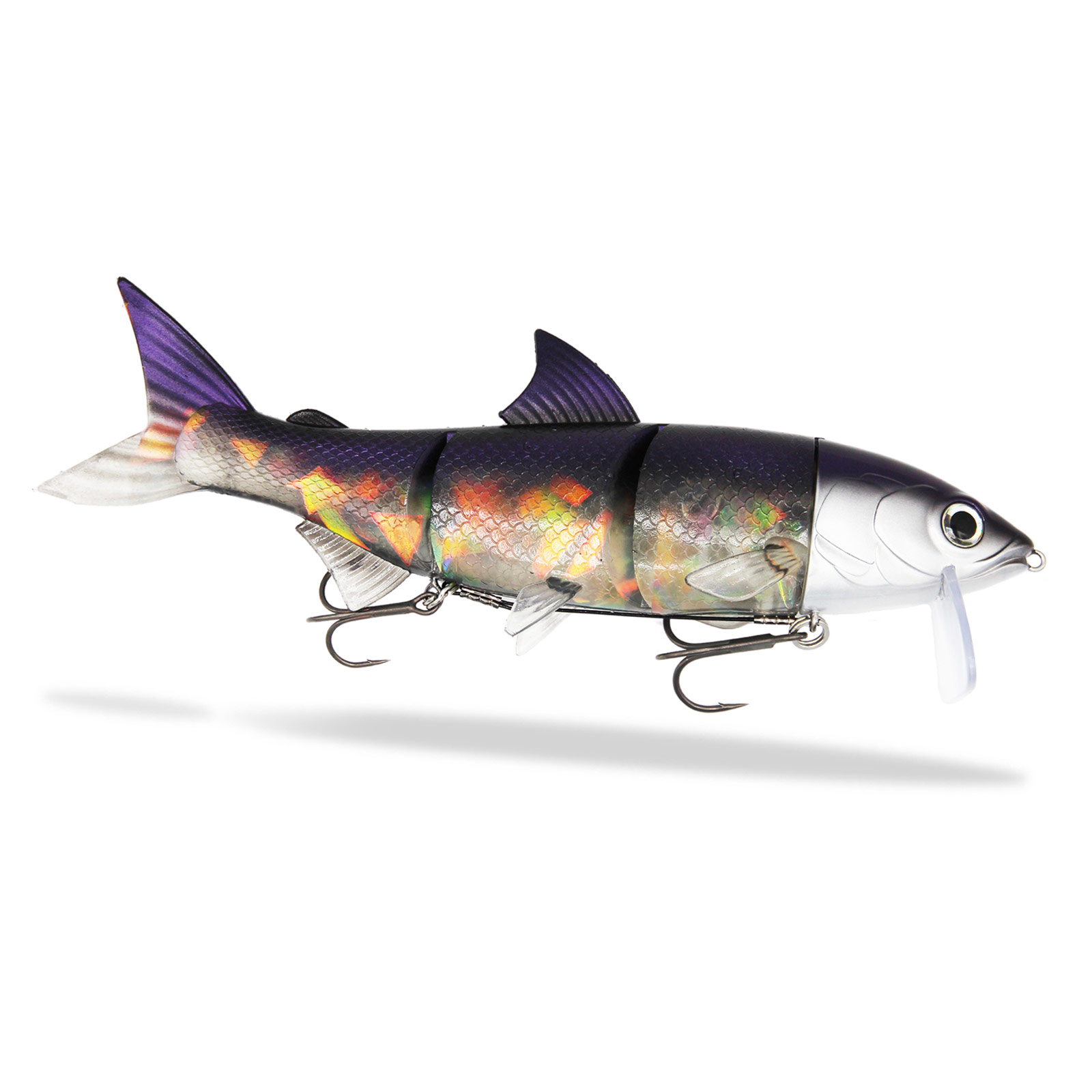 FishingGhost RenkyOne Purple Crystal Hybrid Swimbait