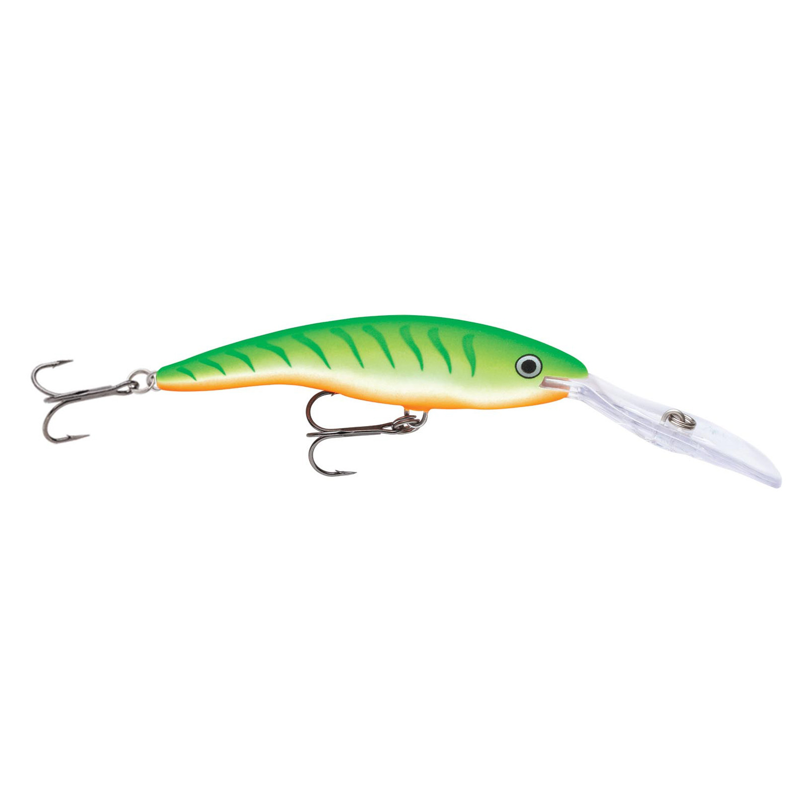 Rapala Deep Tail Dancer GTU Green Tiger UV Wobbler 