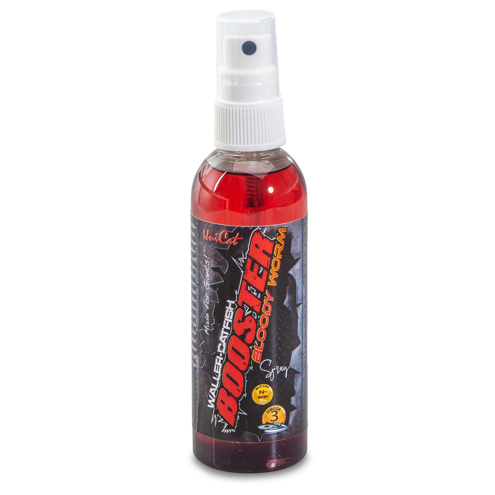 Sänger Uni Cat Waller Booster 100ml Köder-Spray Bloody Worm