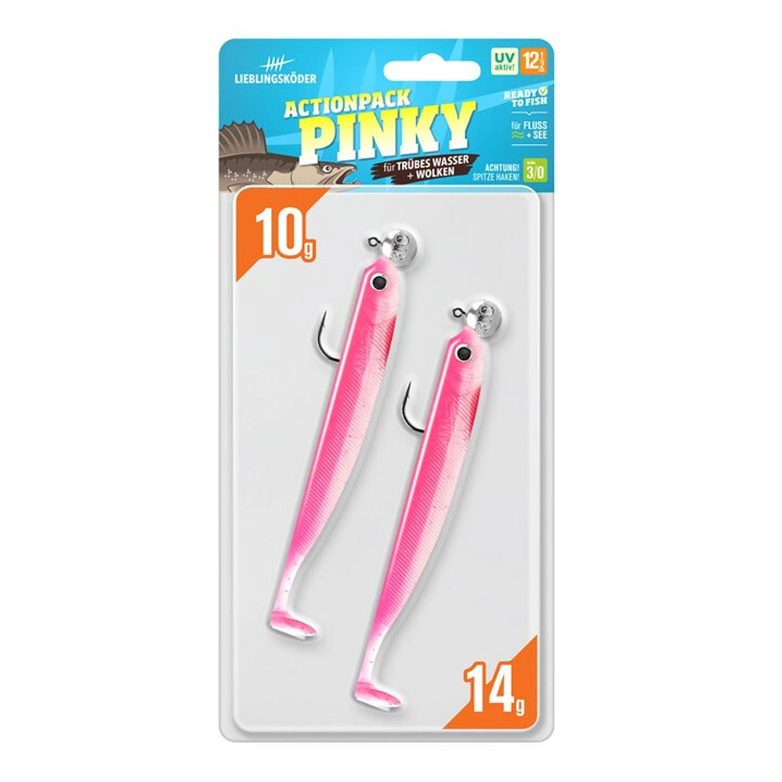 Lieblingsköder Aktionpack montiert Pinky 12,5cm