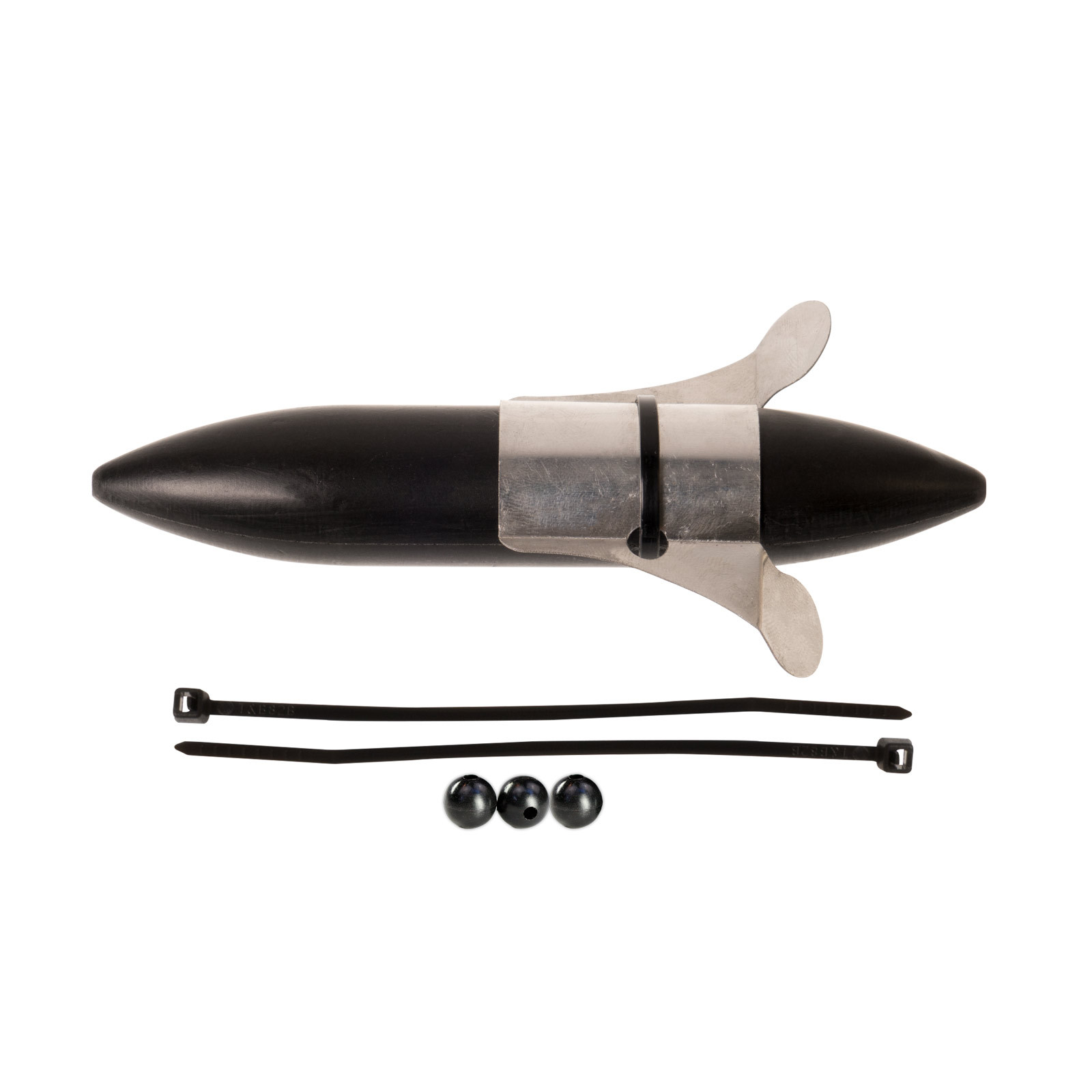 Zeck Propeller U-Float Solid Black Unterwasserpose