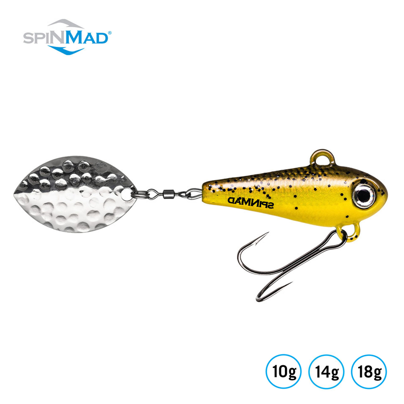 SpinMad Originals Diesel 10+14+18g Jig Spinner