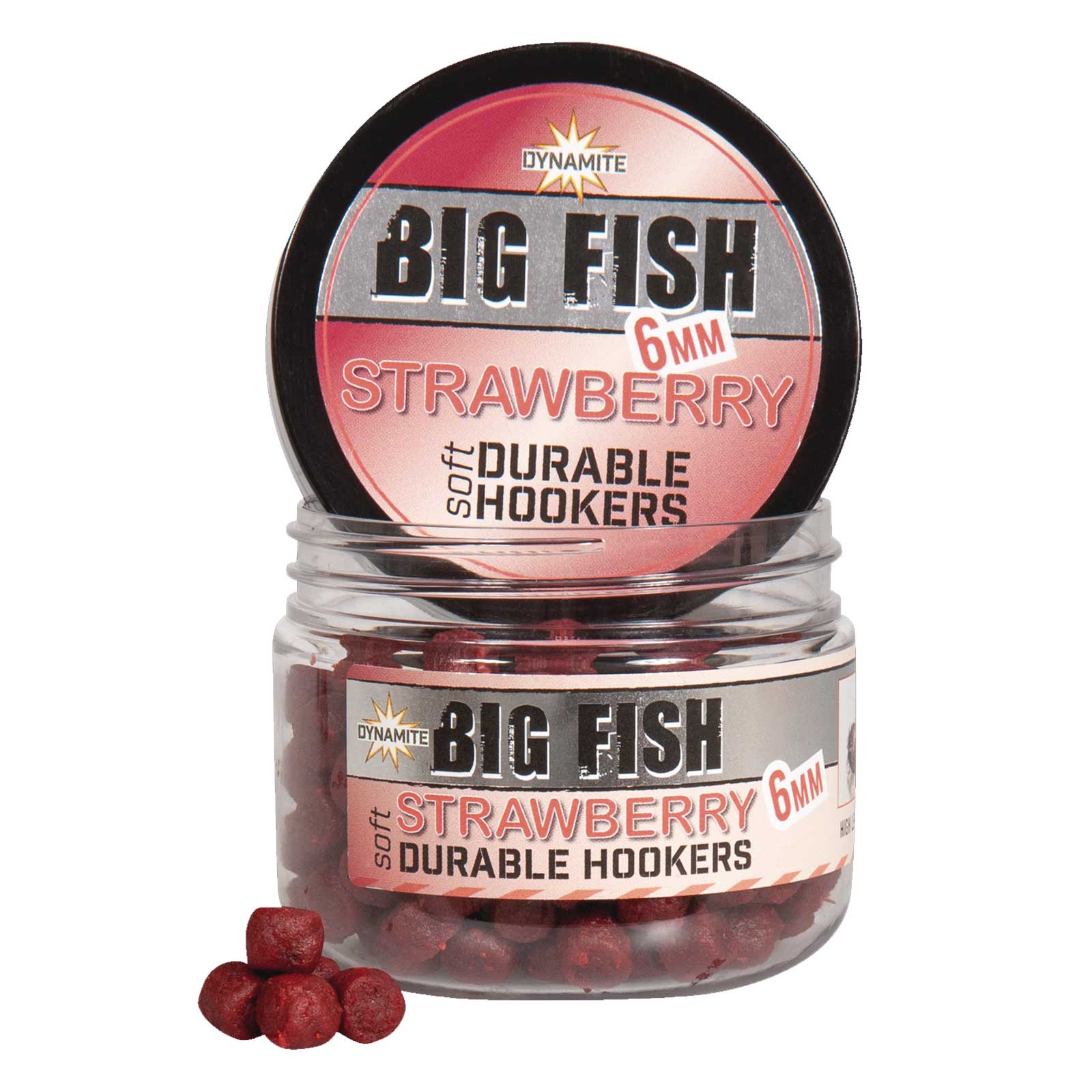 Dynamite Baits Durable Hp 6mm Strawberry Karpfenköder