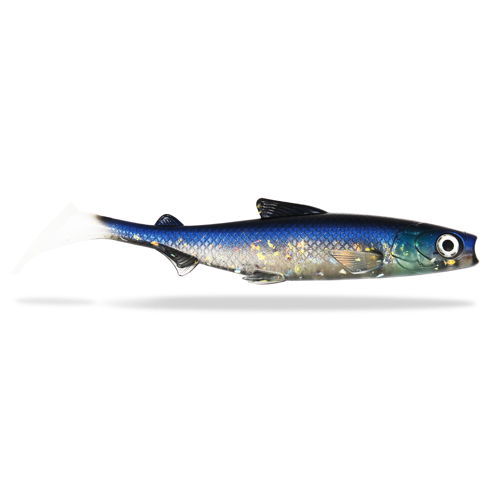 FishingGhost Renky Shad Big Shad Blue Saphire Gummifisch