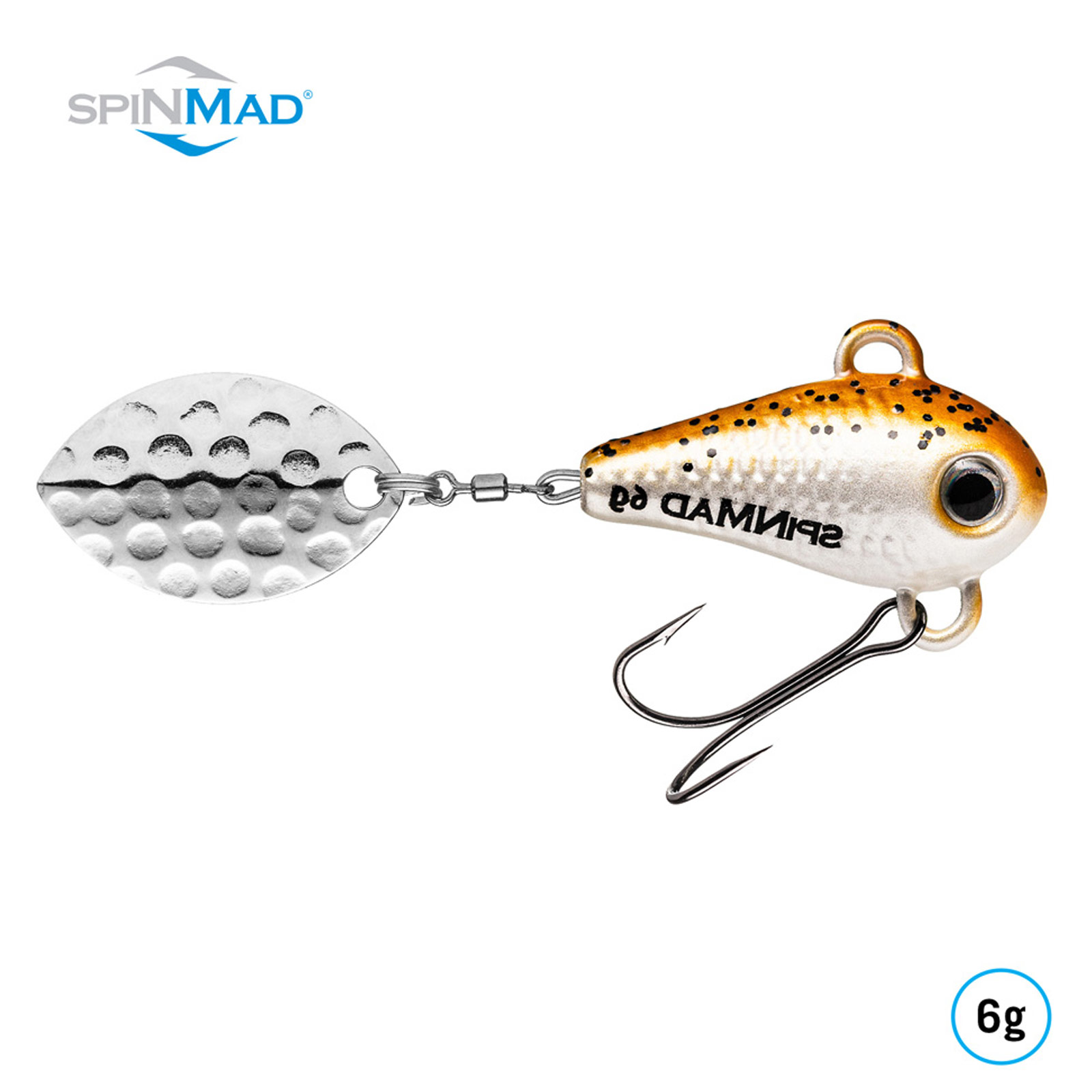 SpinMad Originals Whisky 6g Jig Spinner