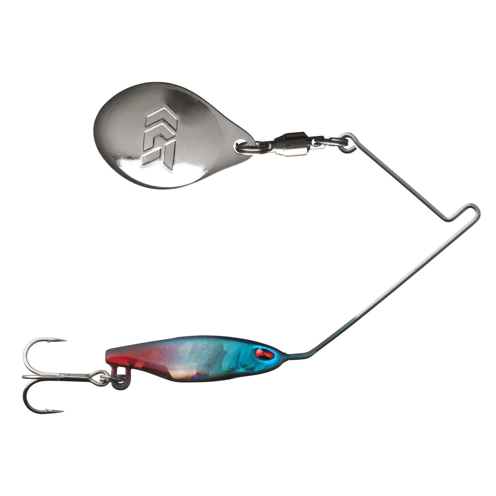 Daiwa Prorex Micro Spinner Fish TG - Blue Red Tail Spinnerbait