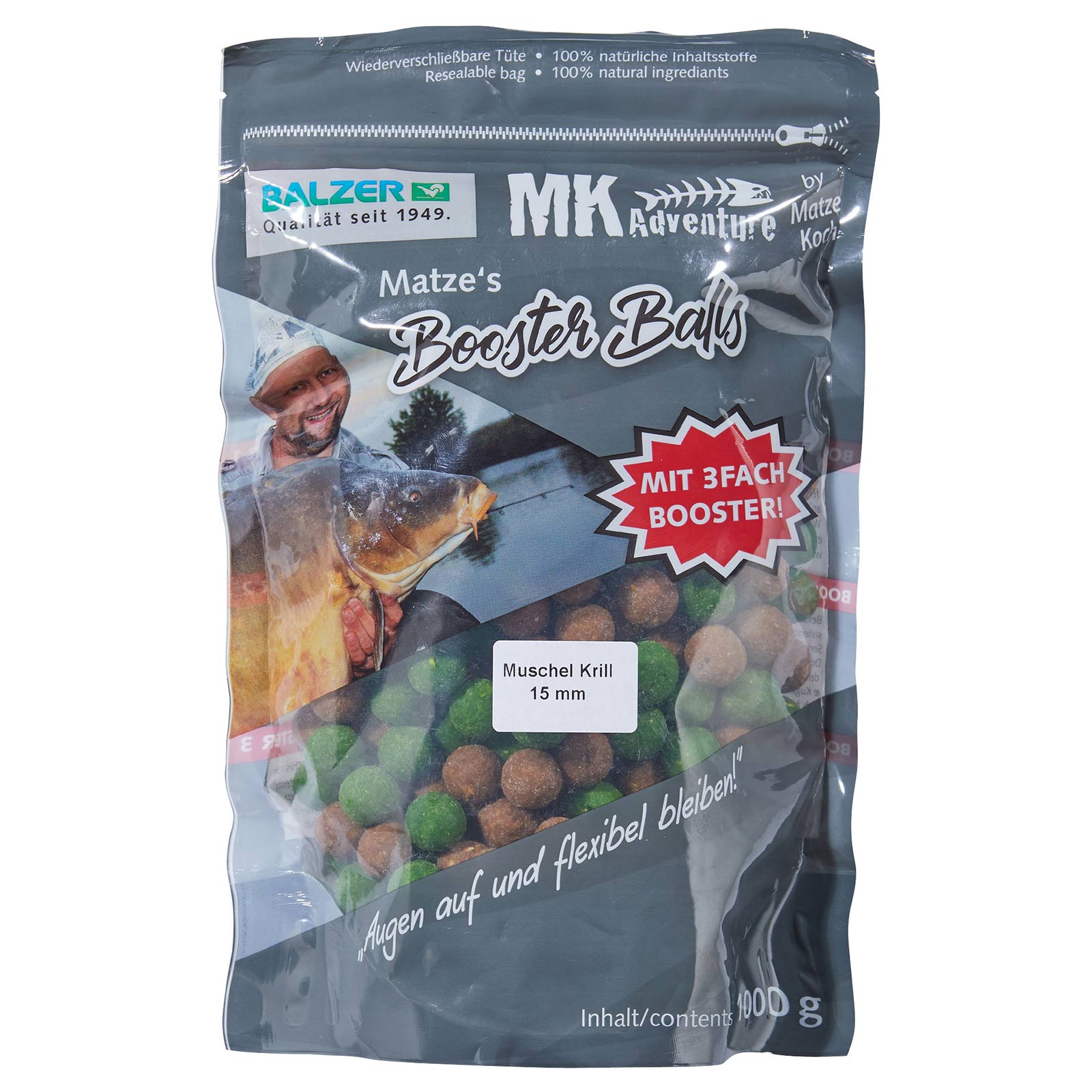 Balzer Matze Koch Booster Balls Boilies – Sepcial Edition Kril Booster