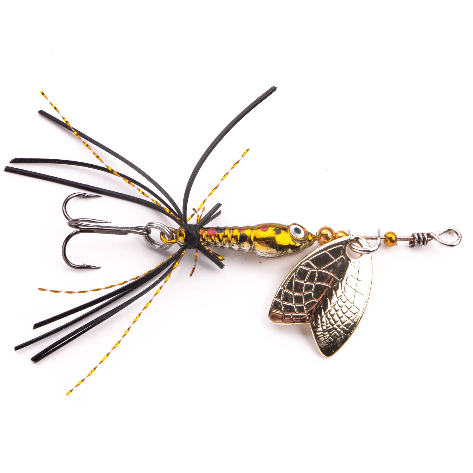 Spro Larva Mayfly Micro Spinner 5cm 4g Brown Trout 