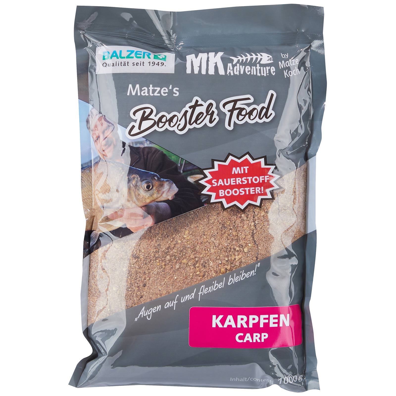 Balzer Matze Koch Booster Food Grundfutter Karpfen