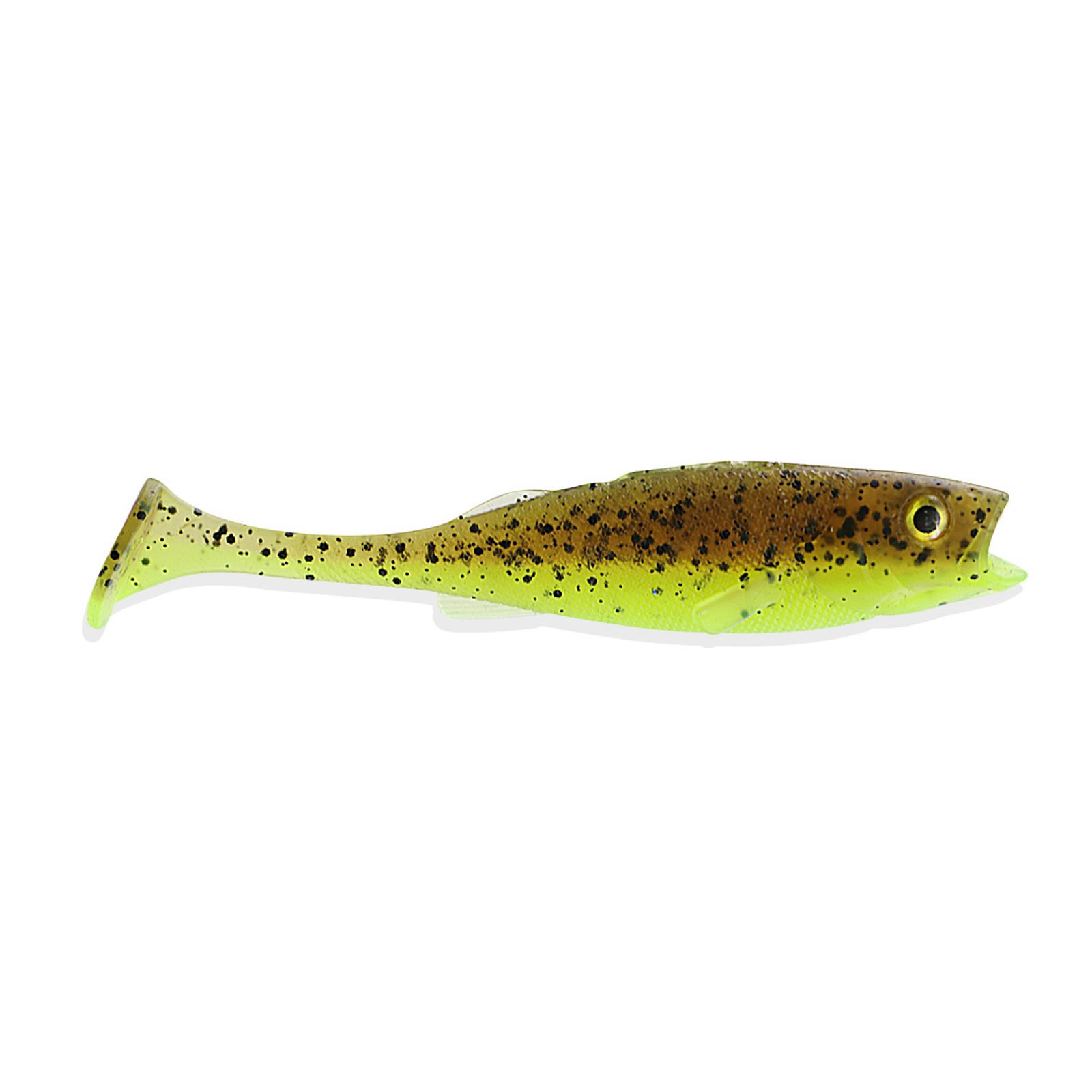 LMAB Köfi Barsch Green Pumpkin Chartreuse Gummifisch