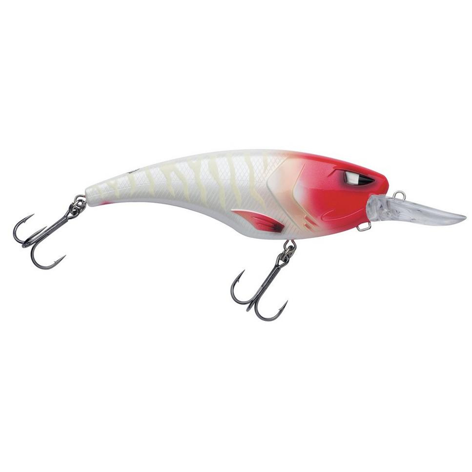 Berkley Zilla Deep Crank Red Head Zebra Wobbler