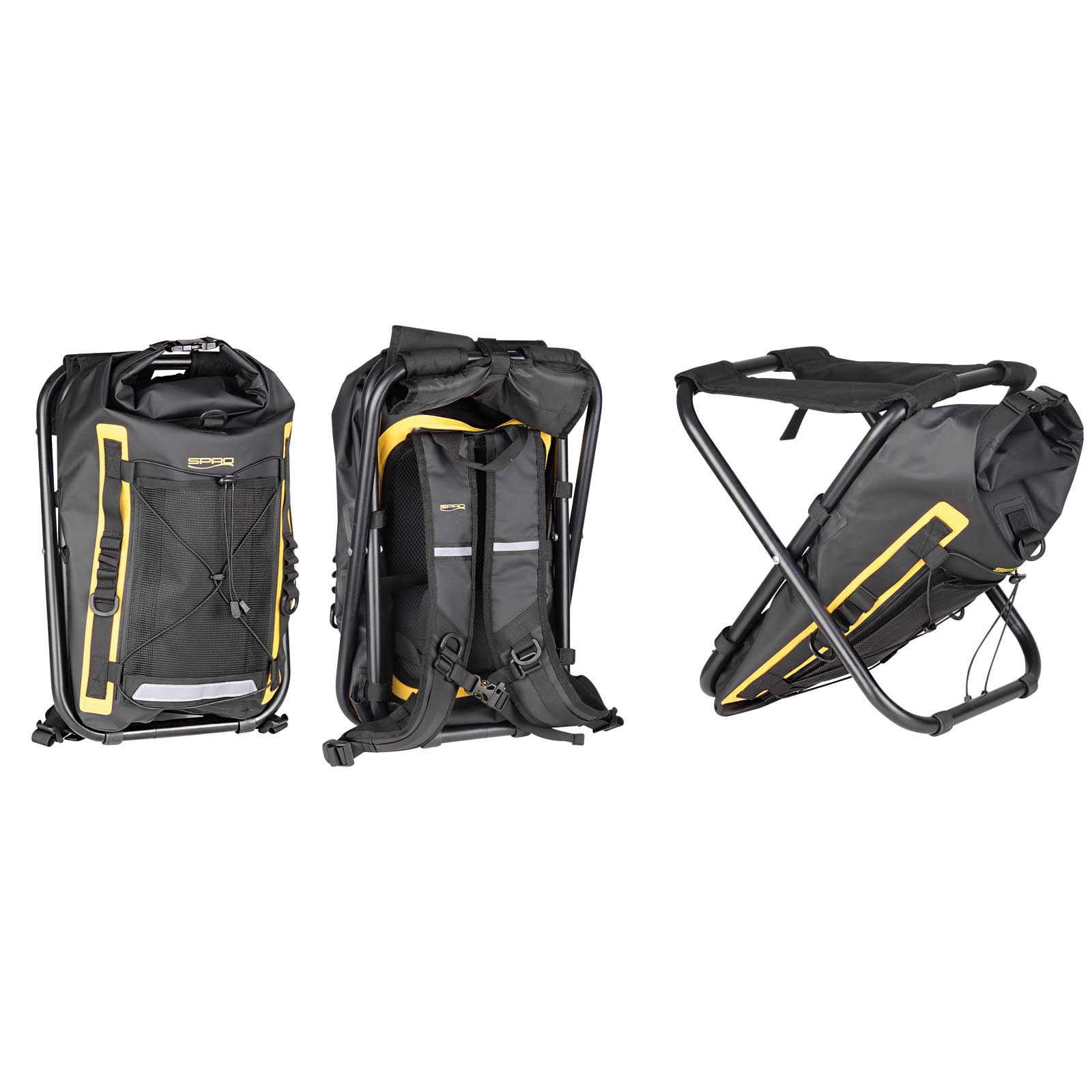 Spro Black Sitpack 40 Rucksack & Stuhl