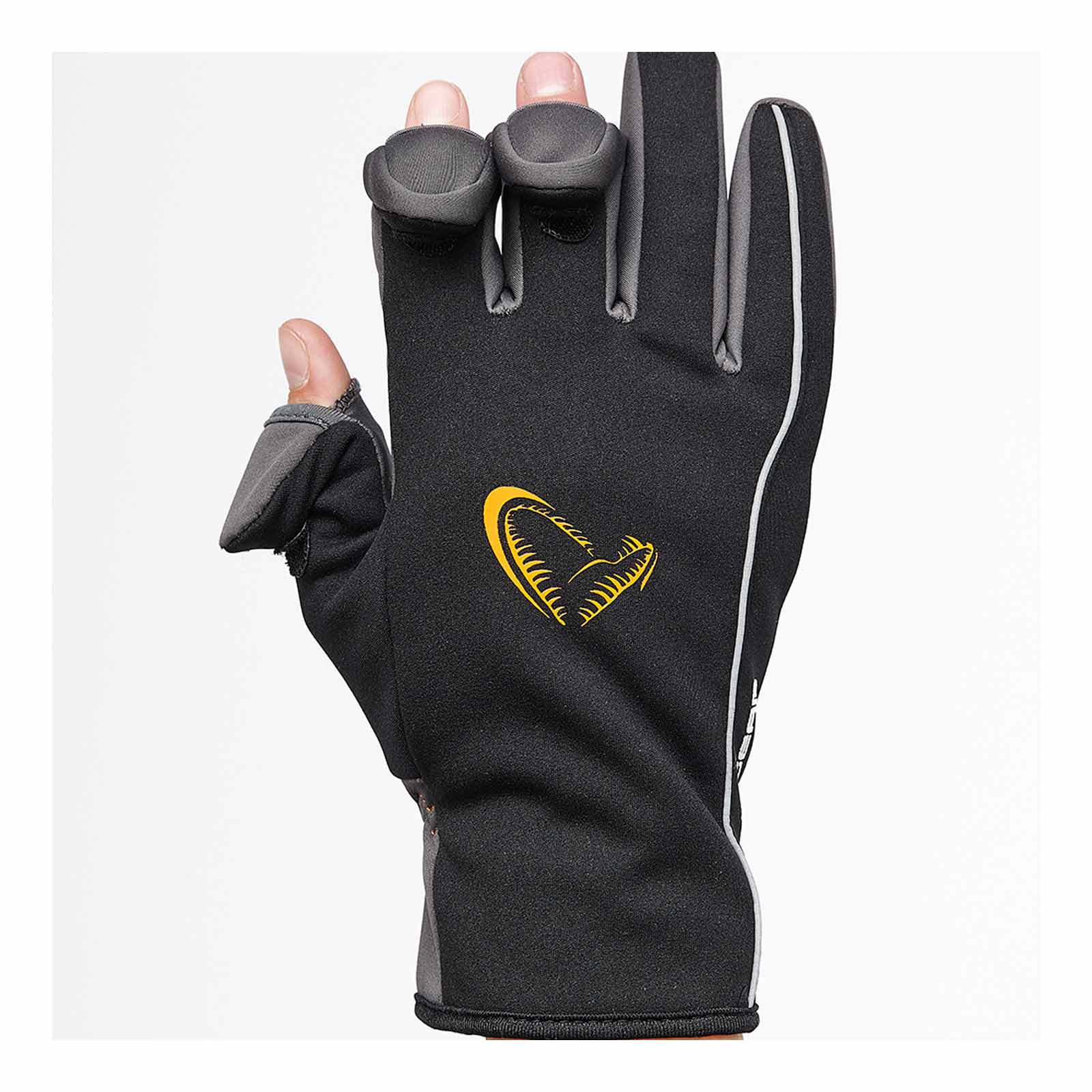 Savage Gear Softshell Winter Glove Handschuh Detail