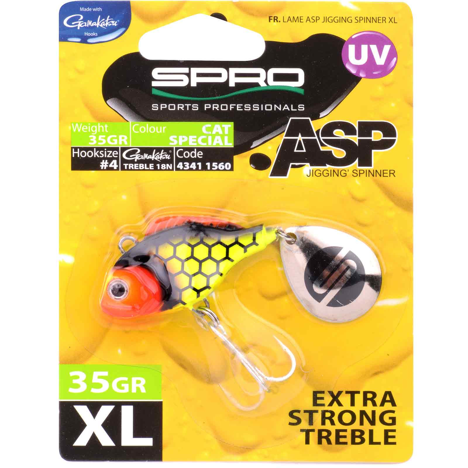 Spro ASP Spinner UV XL Cat Special Kunstköder