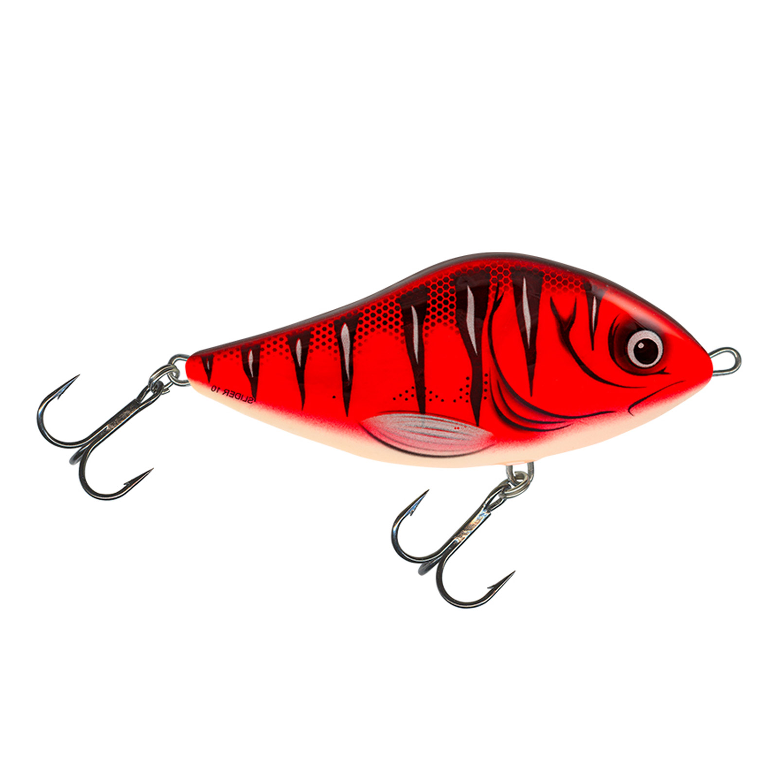 Salmo Slider Sinking Red Wake Jerkbait Wobbler